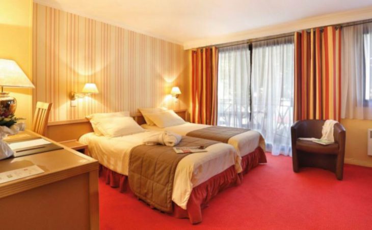 Hotel Amelie, Bride les Bains, Twin Bedroom